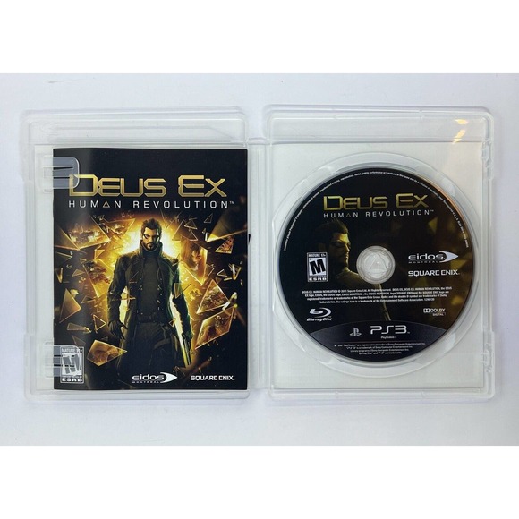 Deus Ex Human Revolution Sony PlayStation (Sony PS3) Complete CIB - Picture 3 of 3
